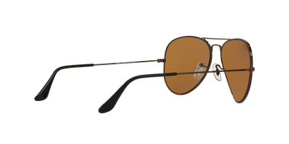 Ray-Ban Aviator Classic 0RB3025I R1072 Brown Metal Sunglasses