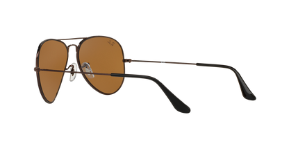 Ray-Ban Aviator Classic 0RB3025I R1072 Brown Metal Sunglasses