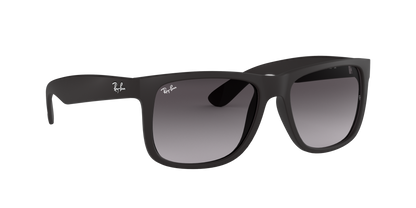 Ray-Ban Justin Classic Sunglasses 0RB4165 601/8G – Black Frame, 55mm