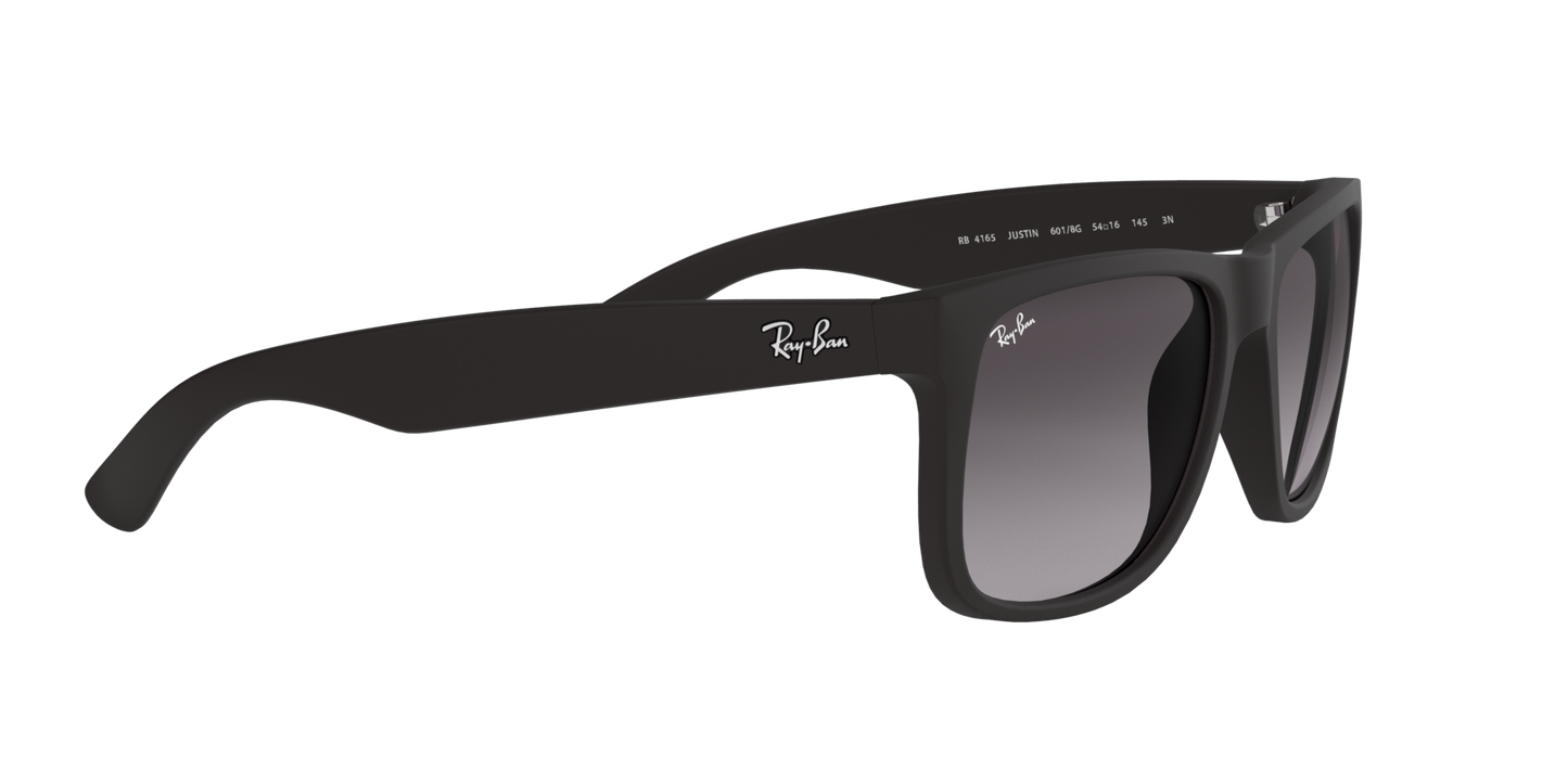 Ray-Ban Justin Classic Sunglasses 0RB4165 601/8G – Black Frame, 55mm