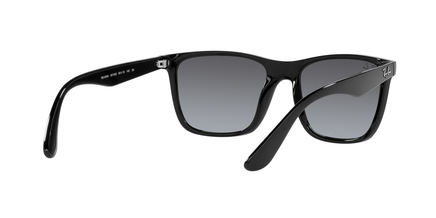 Ray-Ban 0RB4349I Grey Square Highstreet Sunglasses 56mm