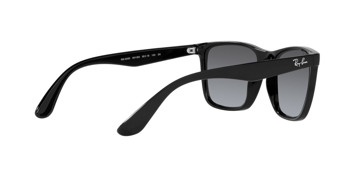 Ray-Ban 0RB4349I Grey Square Highstreet Sunglasses 56mm