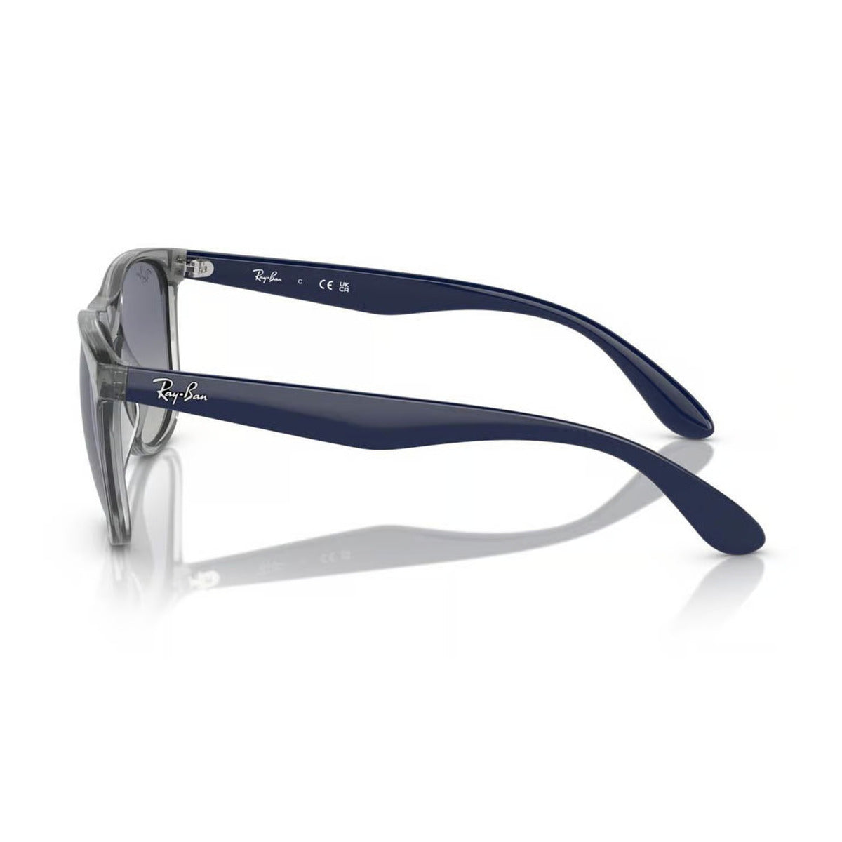 Ray-Ban Gradient Blue Lens Square Unisex Sunglasses - 0RB4412I67394L57