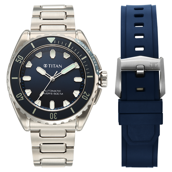 Titan 500m Diver Watch – Limited Edition Titanium Automatic 10071KM01