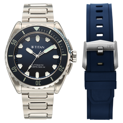 Titan 500m Diver Watch – Limited Edition Titanium Automatic 10071KM01
