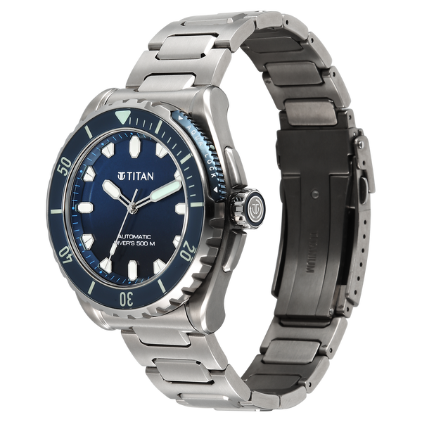 Titan 500m Diver Watch – Limited Edition Titanium Automatic 10071KM01