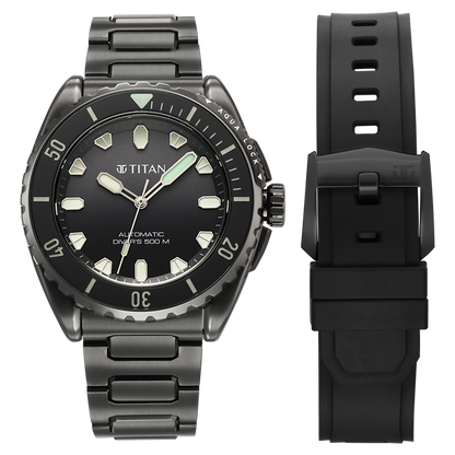 Titan 500m Diver Watch – Limited Edition Titanium Automatic 110071QM01