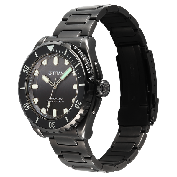 Titan 500m Diver Watch – Limited Edition Titanium Automatic 110071QM01