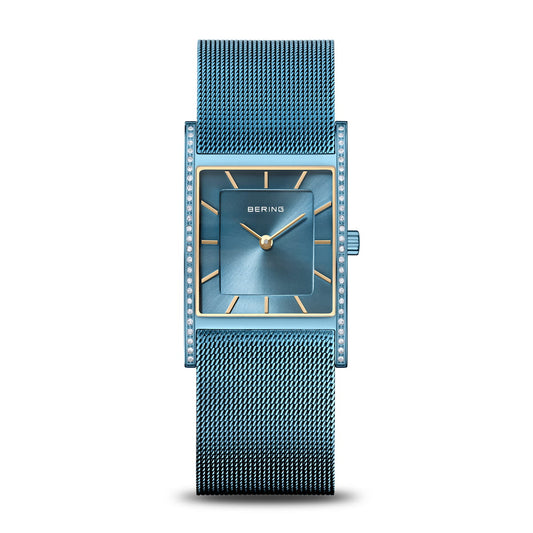 Bering Classic Blue Dial Analog Watch For Women 10426-398-S