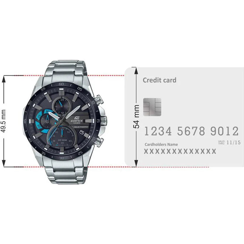 ED567 | CASIO Edifice Solar Powered Chronograph Watch