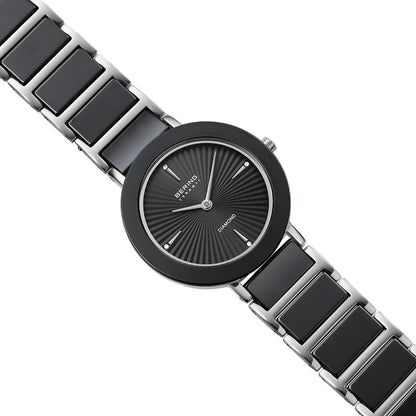 Bering Ceramic Black Dial Analog Women’s Watch – 11429-702