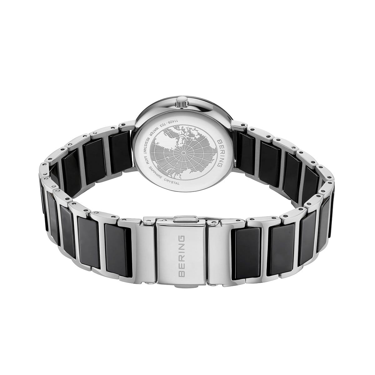 Bering Ceramic Black Dial Analog Women’s Watch – 11429-702