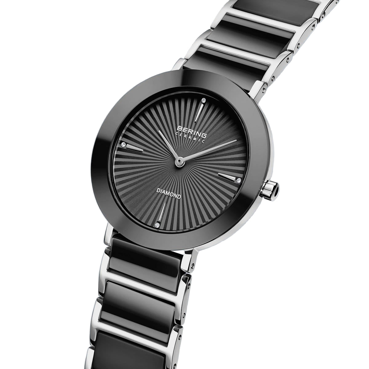 Bering Ceramic Black Dial Analog Women’s Watch –11435-702