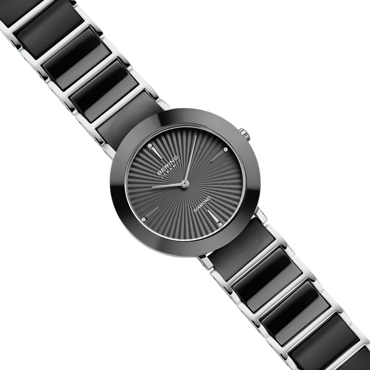 Bering Ceramic Black Dial Analog Women’s Watch –11435-702