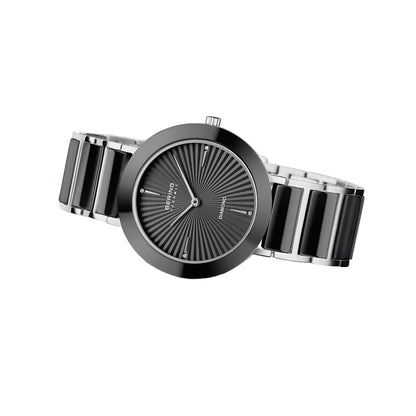 Bering Ceramic Black Dial Analog Women’s Watch –11435-702