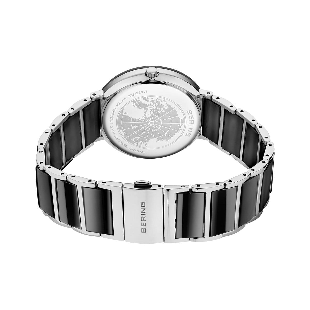 Bering Ceramic Black Dial Analog Women’s Watch –11435-702