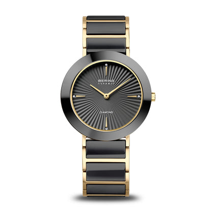Bering Ceramic Quartz Black Dial Analog Women’s Watch – 11435-732