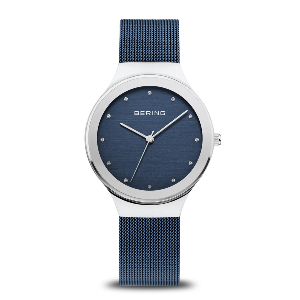 Bering Classic Quartz Blue Dial Analog Women's Watch 12934-307