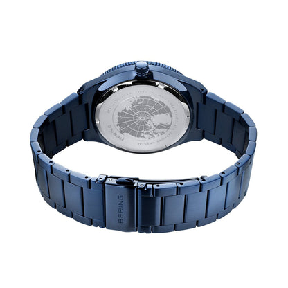 Bering Solar Blue Dial Analog Watch For Women 14443-797