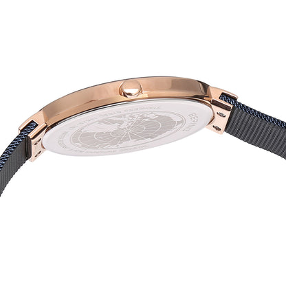 Bering Classic Blue Dial Analog Women Watch 14539-367