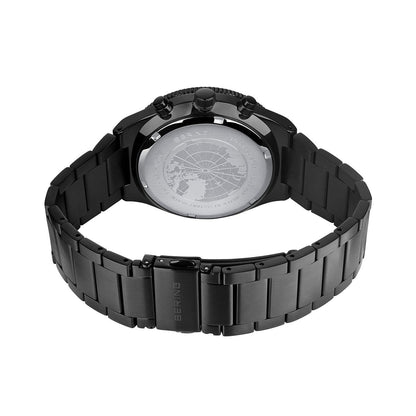 Bering Classic Blue Dial Chronograph Watch For Men 15043-727