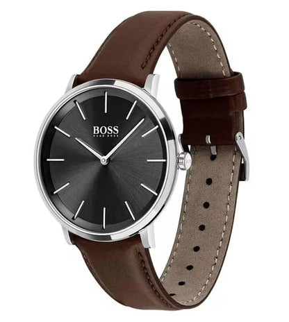 1513829 HUGO BOSS | Skyliner 40mm Round Black Dial Watch (Men)