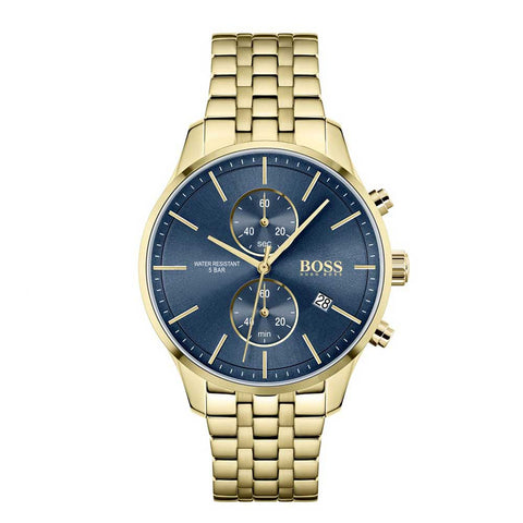 1513841 HUGO BOSS | Classic 42mm Round Blue Dial Watch (Men) - Buy Now at Sai Creations Watches