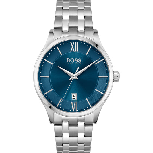 1513895 HUGO BOSS | Elite 41mm Round Blue Dial Watch (Men)