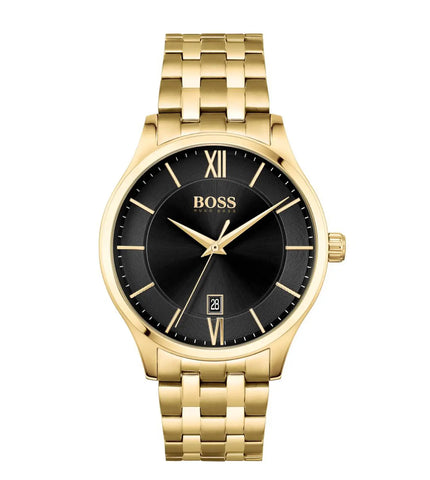 Hugo boss black dial watch discount