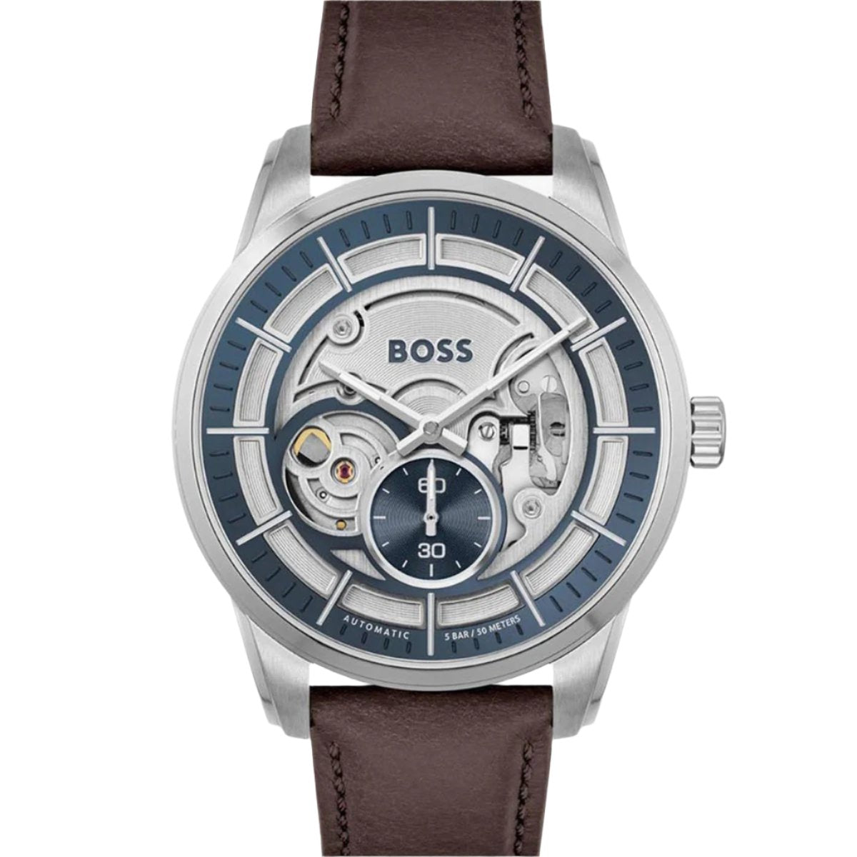 1513944 HUGO BOSS | Sophio Men Round Automatic Watch (Men)