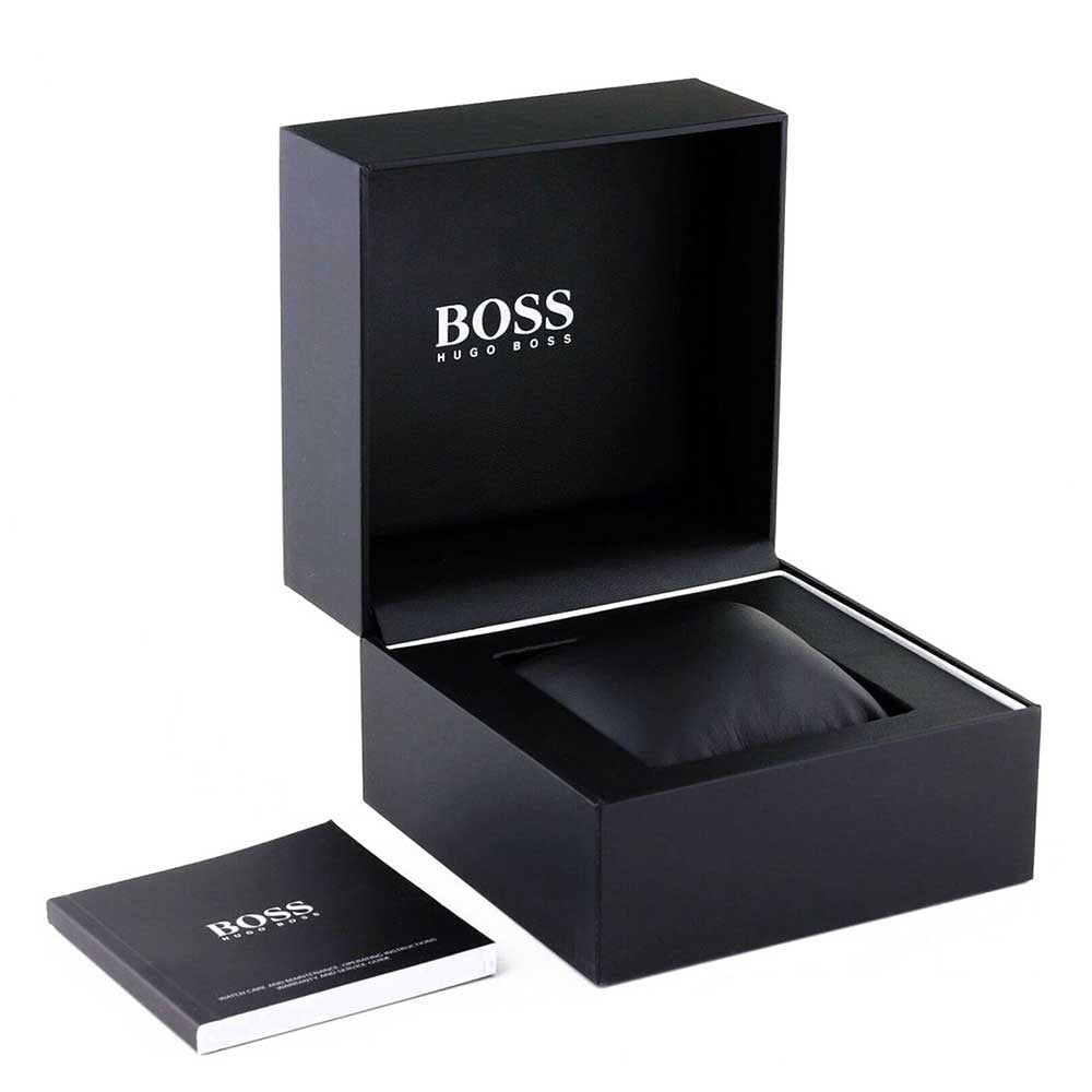 1513945 HUGO BOSS | Sophio 42mm Round Silver Dial Watch (Men)