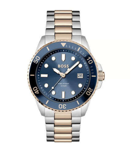 1514012 HUGO BOSS | Ace 43mm Round Blue Dial Watch (Men) - Buy Now at Sai Creations Watches