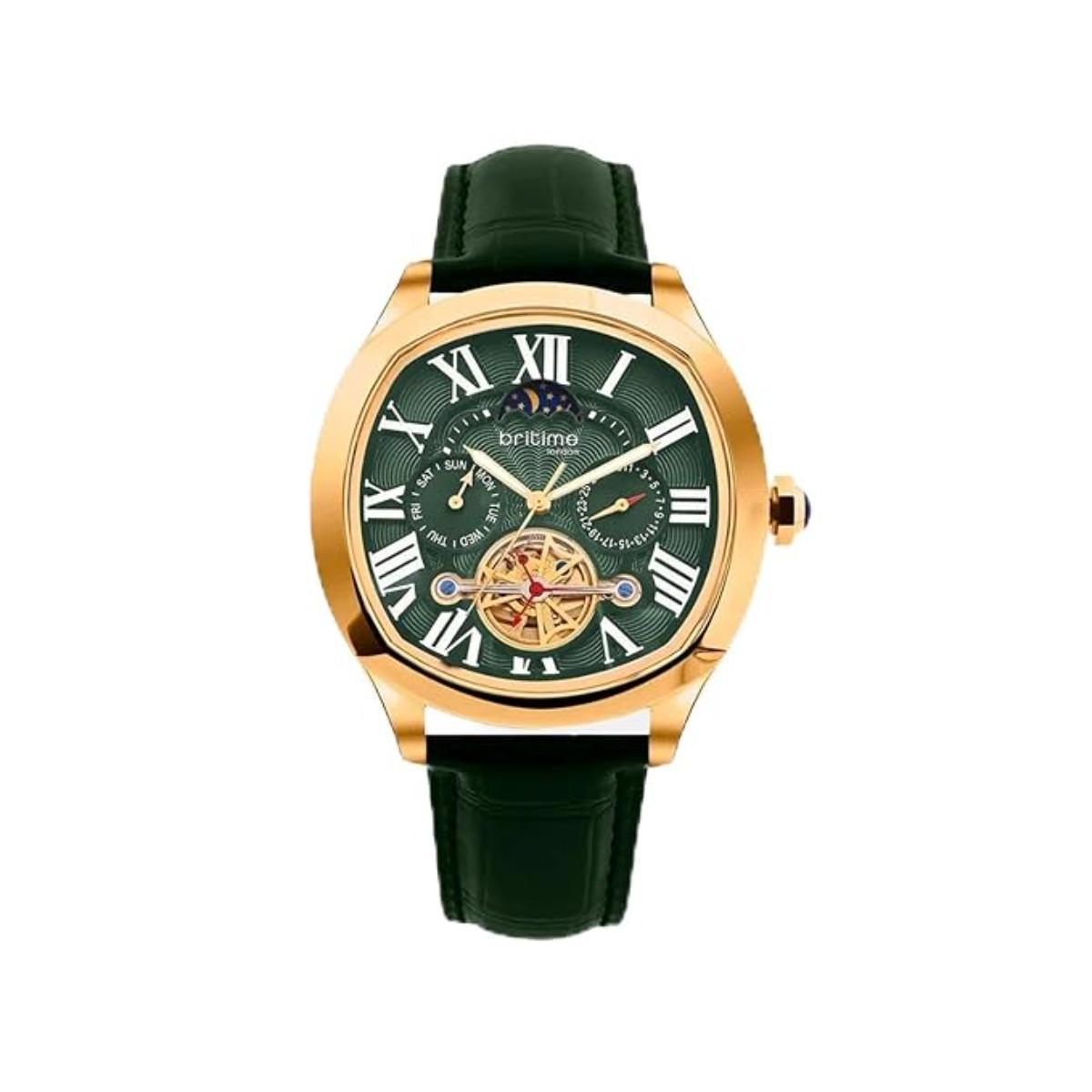 Britime Green Dial Multi-Function Automatic Men's Watch 1641-L31412