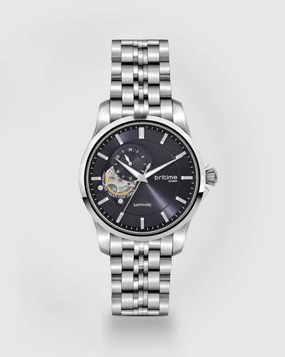 Britime Crimson Automatic Blue Dial Multifunction Automatic Men's Watch -166-M10501