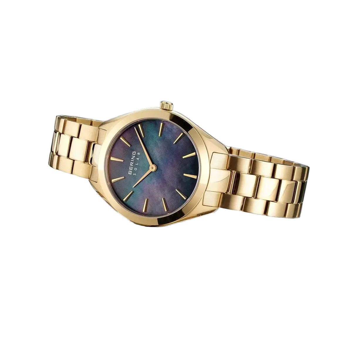 Bering Solar mother-of-pearl Dial Women's Watch  17331-732
