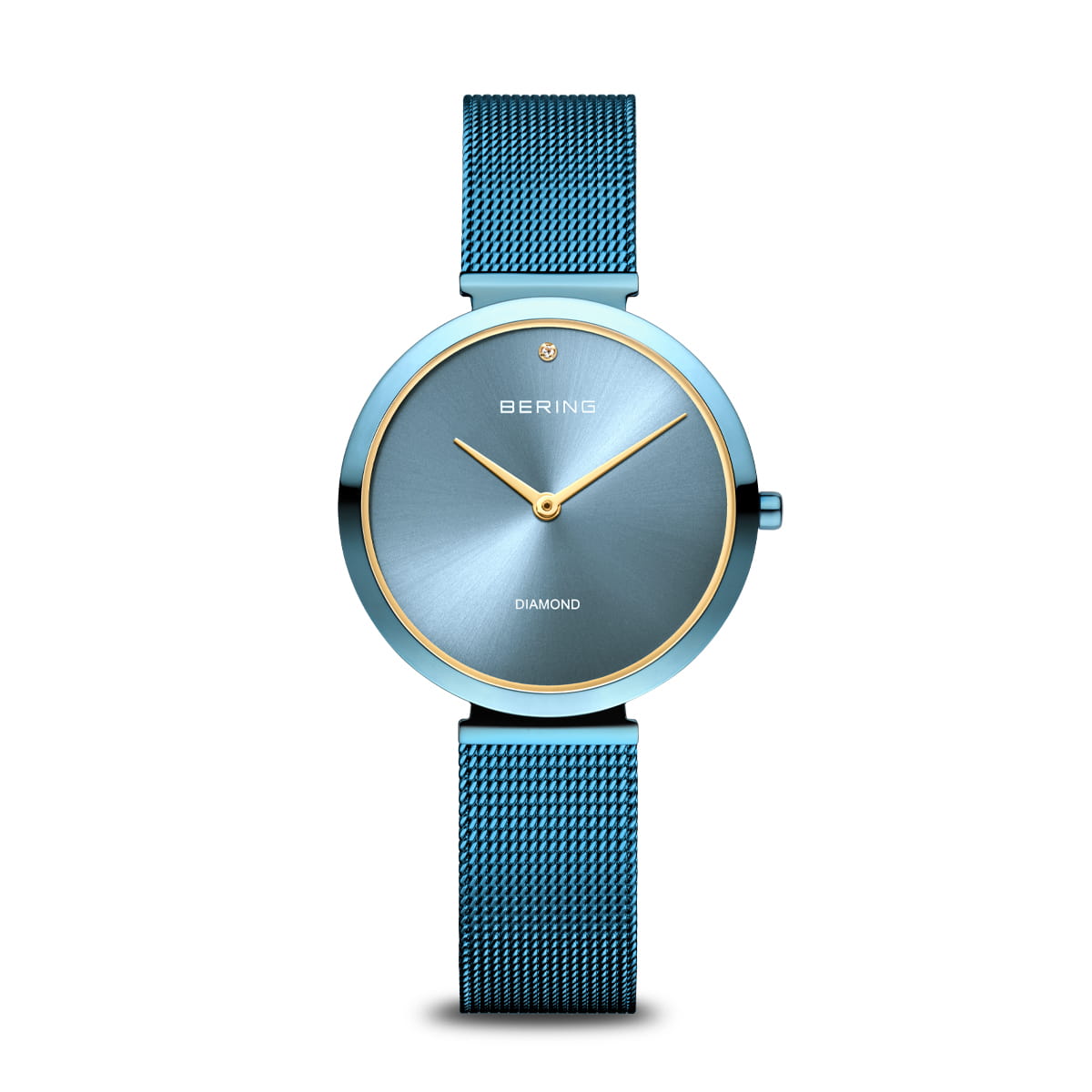 Bering Classic Blue Dial Analog Watch For Women 18132-Charity 1