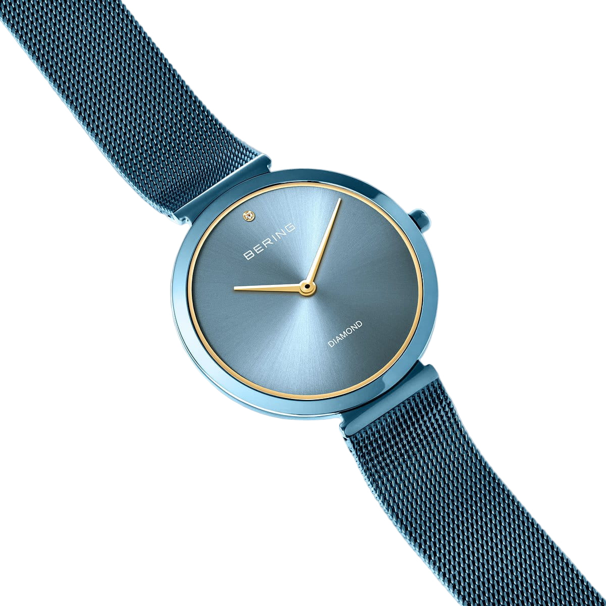 Bering Classic Blue Dial Analog Watch For Women 18132-Charity 1