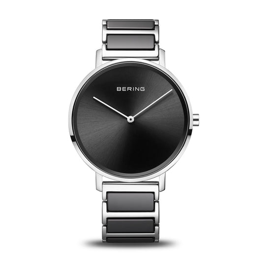 Bering Ceramic Black Dial Analog Watch For Men 18539-742