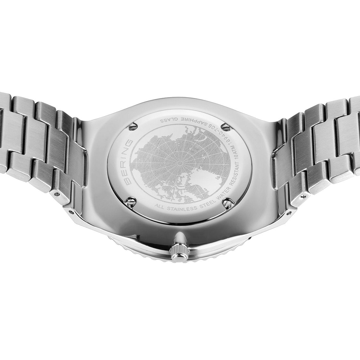 Bering Classic Arctic Sailing Green Dial Analog Men Watch 18940-708