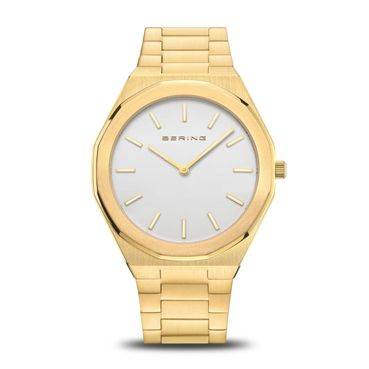 Bering Classic Silver Dial Analog Watch For Men 19641-730