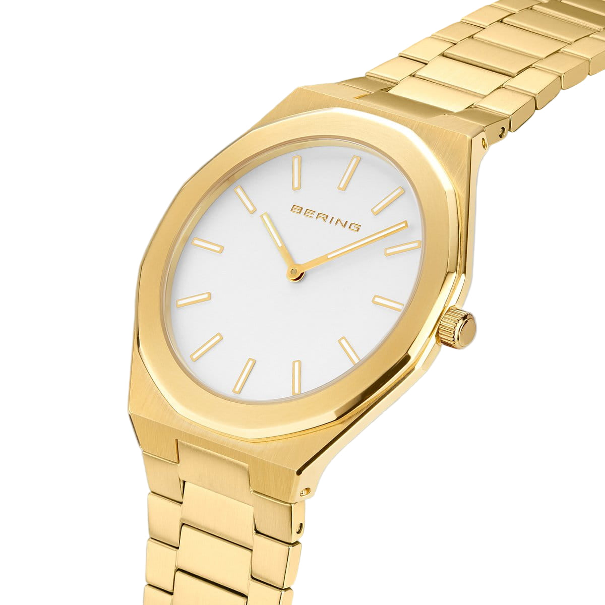 Bering Classic Silver Dial Analog Watch For Men 19641-730