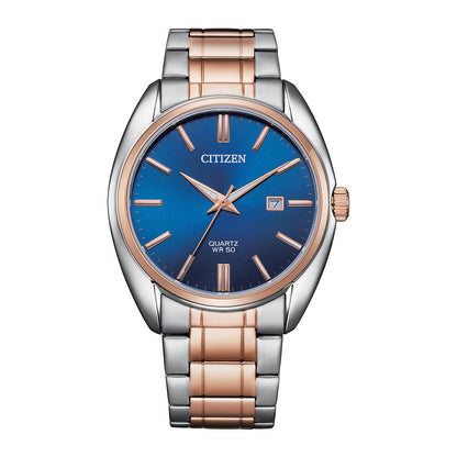 Citizen Hyperion Quartz Blue Dial Men's Watch - BI5104-57L