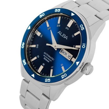 ALBA Mechanical Blue Dial Automatic Men's Watch - AL4593X1