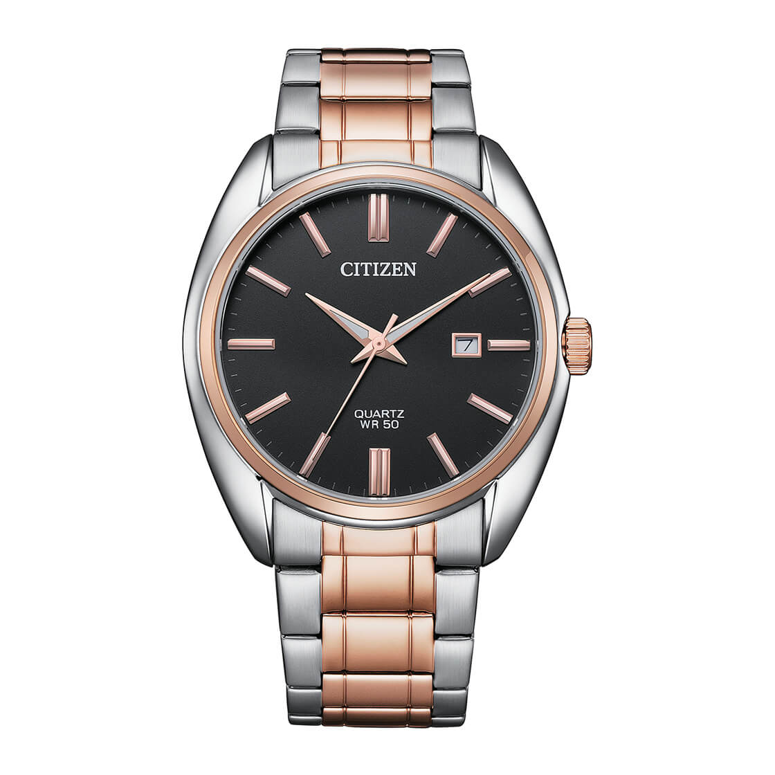 Citizen Hyperion Quartz Black Dial Men's Watch - BI5104-57E