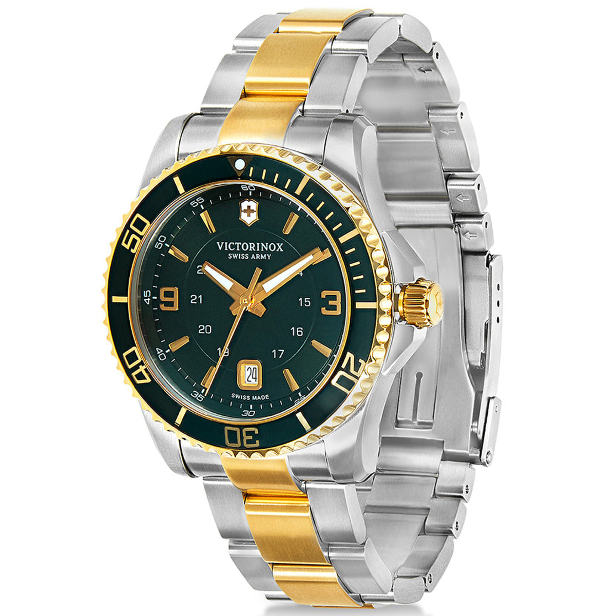 Victorinox MAVERICK Round Green Dial Men Watch 241605