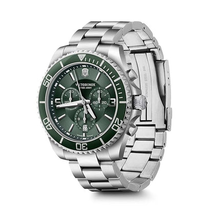 Victorinox Maverick Sport Green Dial Analog Chronograph Men's Watch 241946