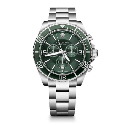 Victorinox Maverick Sport Green Dial Analog Chronograph Men's Watch 241946