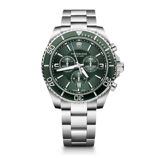 Victorinox Maverick Sport Green Dial Analog Chronograph Men's Watch 241946