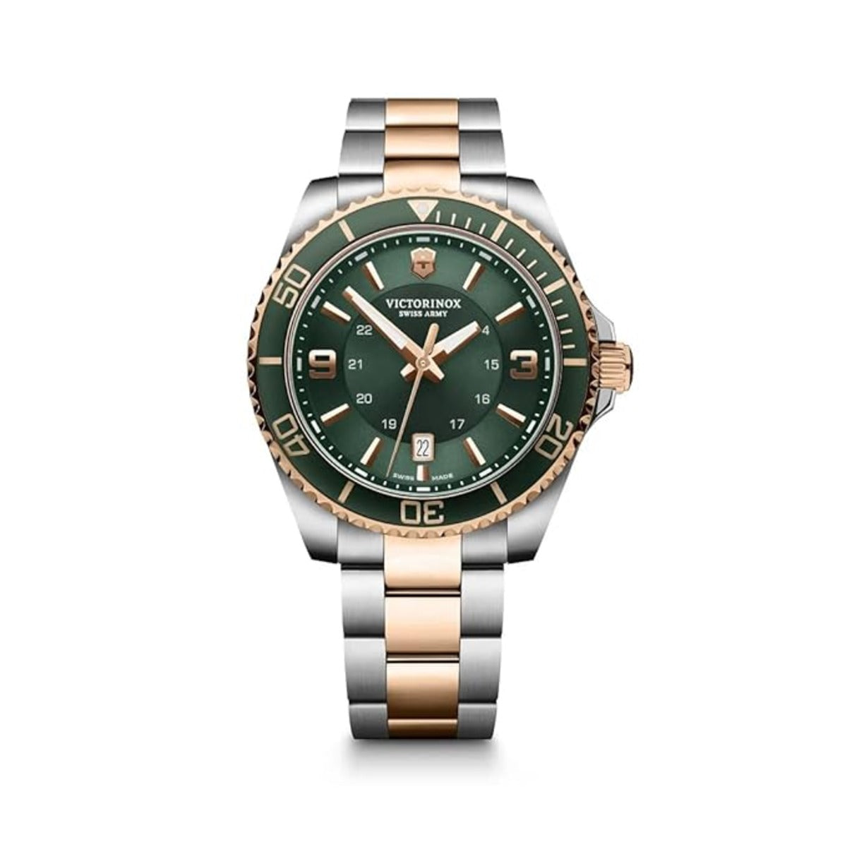 Victorinox Maverick Large Green Dial Analog Watch For Men 242008