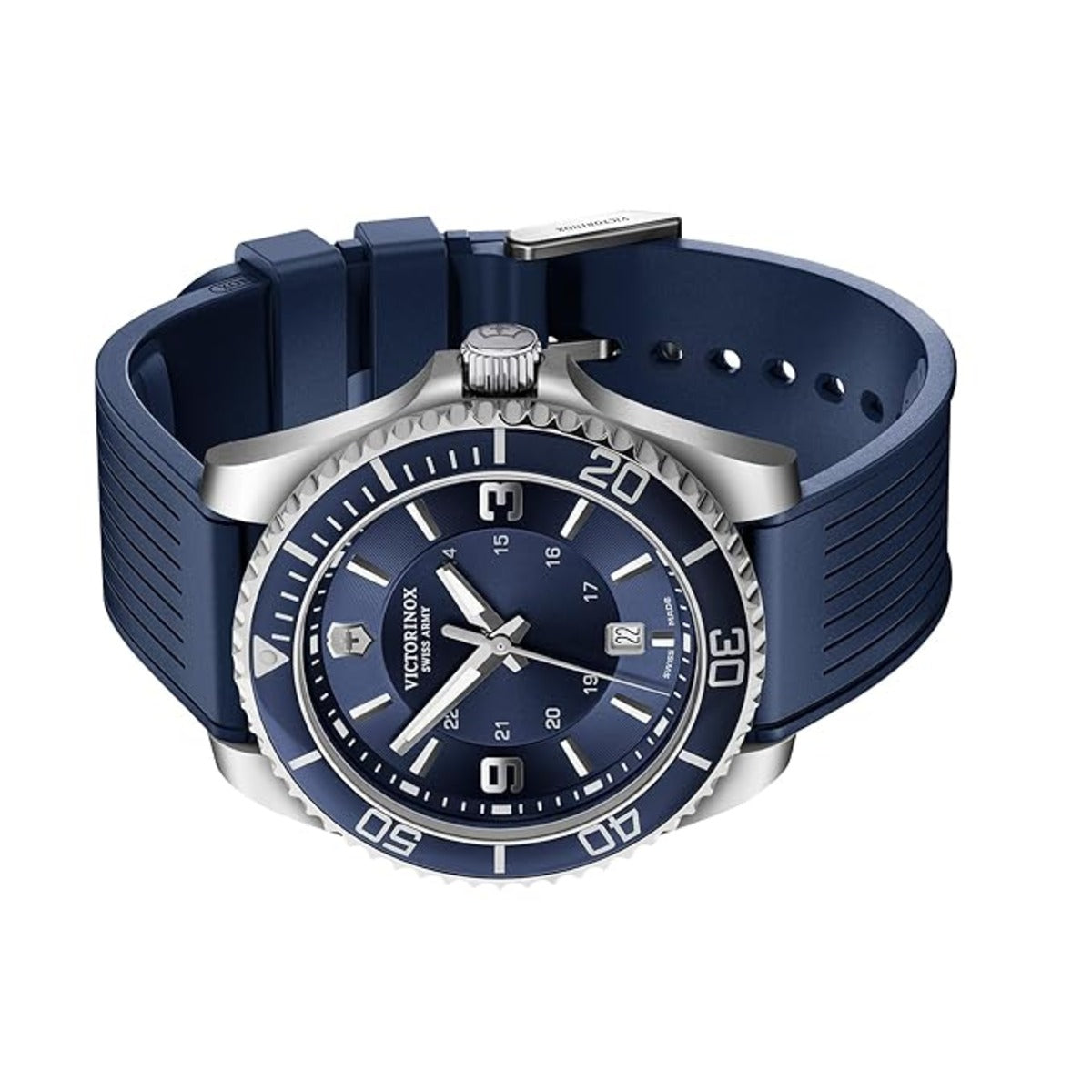 Victorinox Quartz Maverick Blue Dial Analog Men's Watch 249184